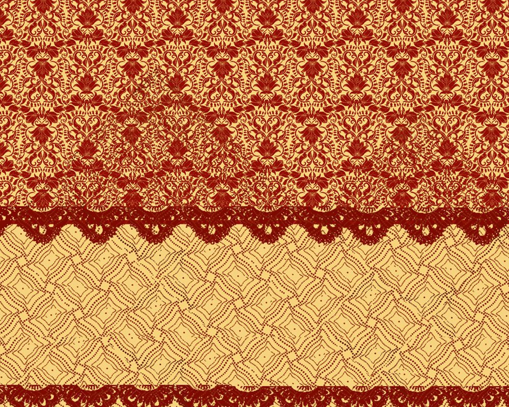 Marsala lace pattern
